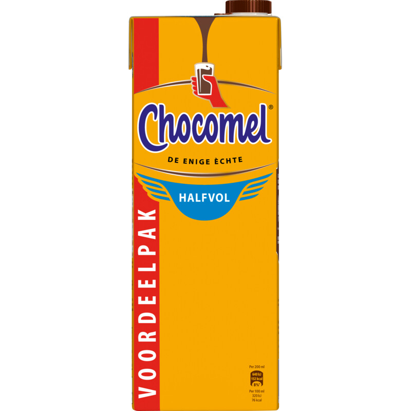 Een afbeelding van Chocomel Halfvol voordeelpak