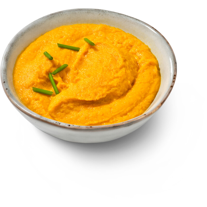 Een afbeelding van AH Terra Plantaardig zoete aardappelspread madras