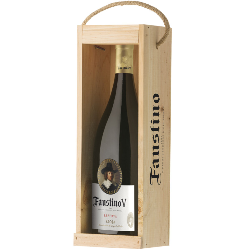 Een afbeelding van Faustino V Magnum Geschenkverpakking