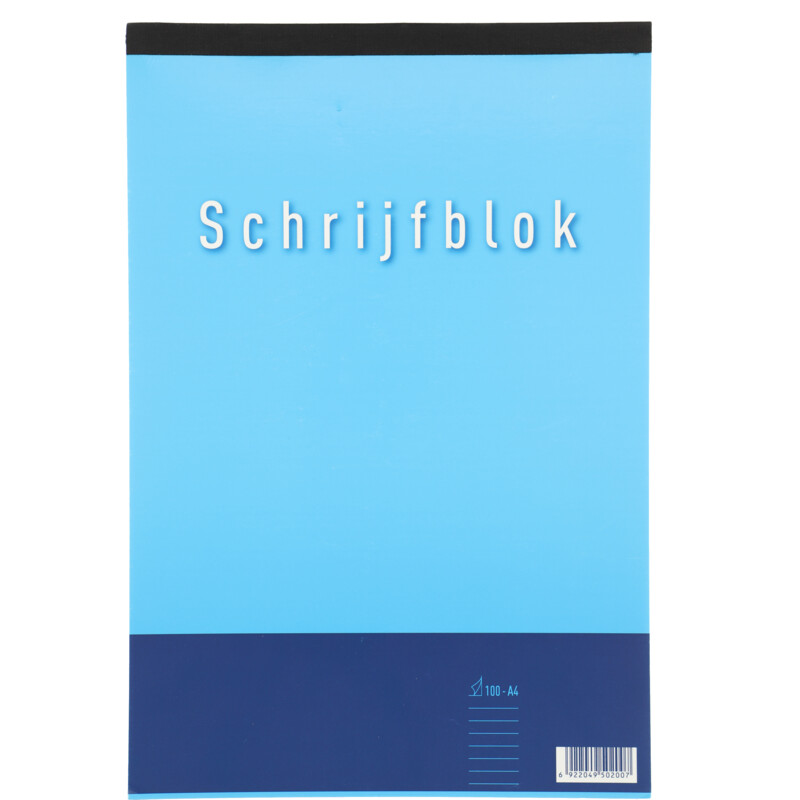 Een afbeelding van Greenminds Schrijfblok A4 gelinieerd