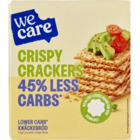 Een afbeelding van Wecare Lower carb crispy crackers