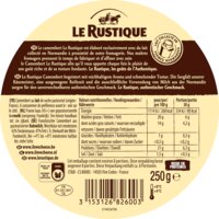 Een afbeelding van Le Rustique Camembert