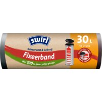 Een afbeelding van Swirl Vuilniszakken met fixeerband 30 liter
