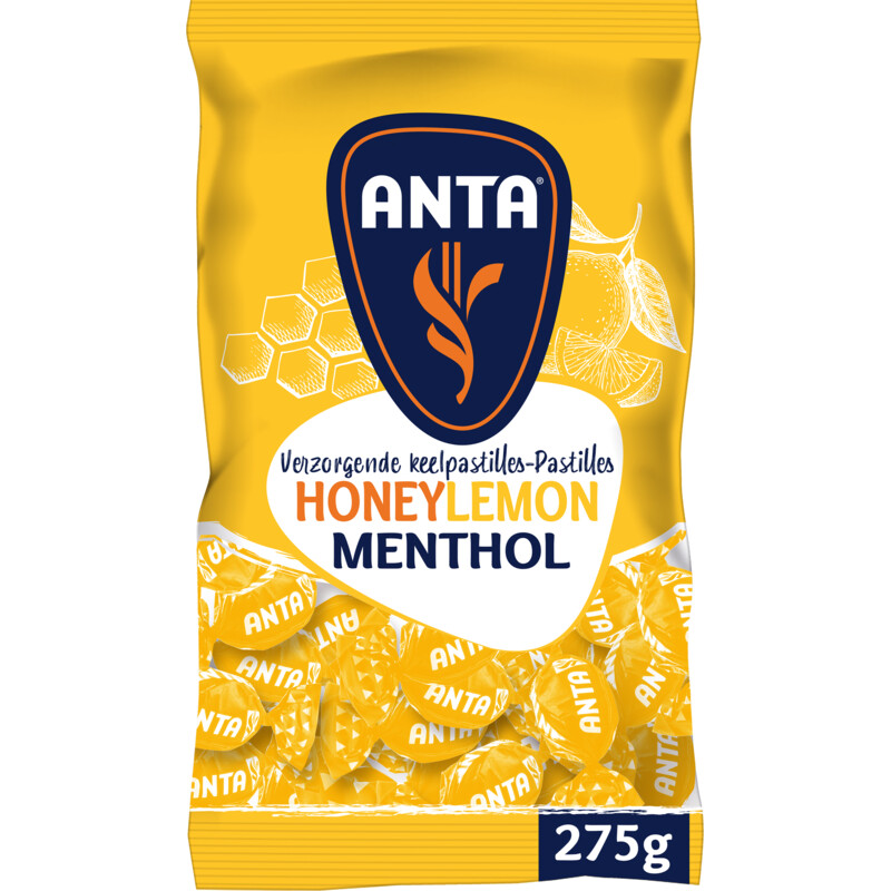 Een afbeelding van Anta Honey lemon menthol