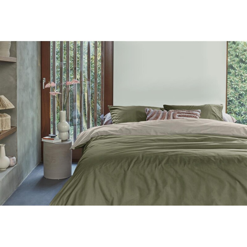 Een afbeelding van vtwonen 2-persoons dekbedovertrek double faced