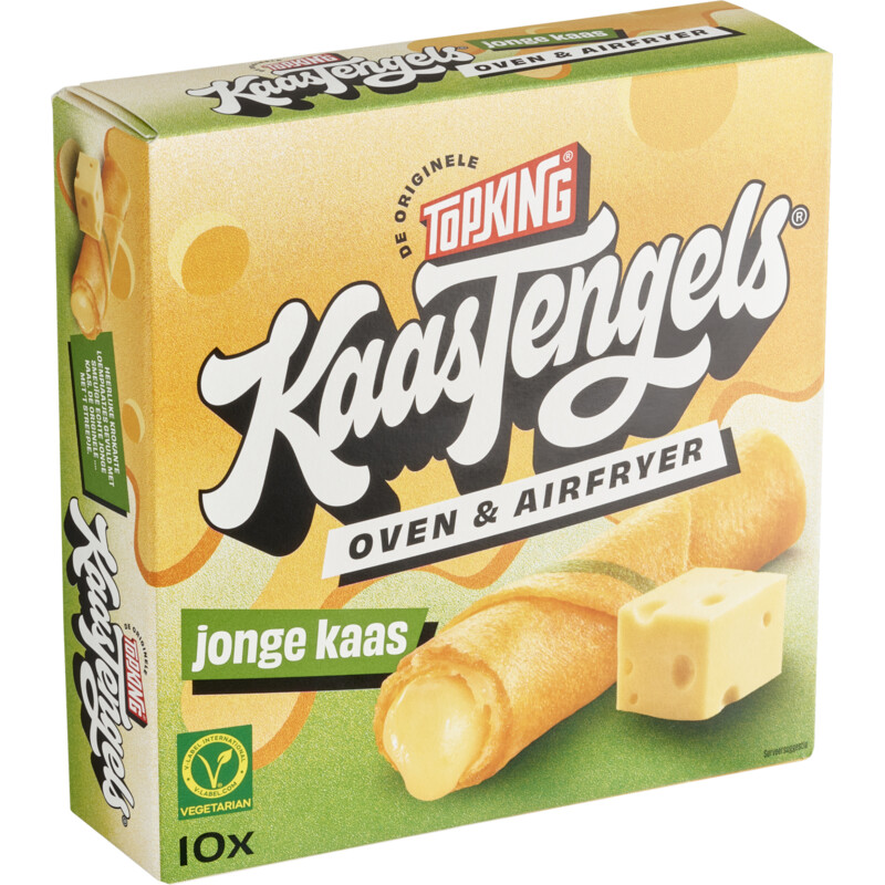 Een afbeelding van Topking Kaastengels oven & airfryer jonge kaas