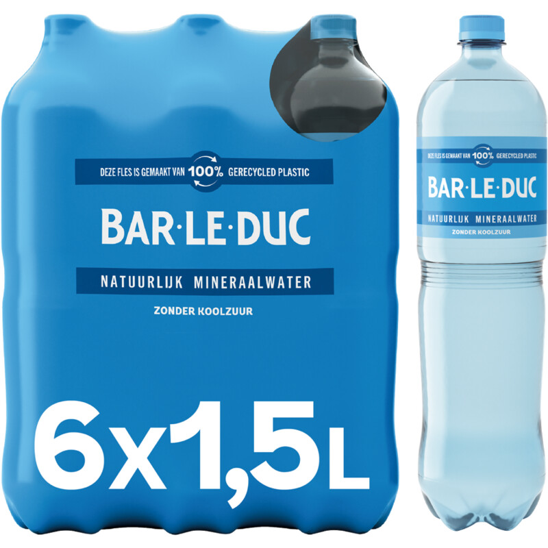 Een afbeelding van Bar-le-Duc Mineraalwater koolzuurvrij 6-pack
