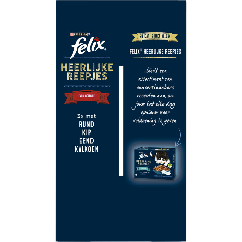Een afbeelding van Felix Heerlijke reepjes farm selectie in saus