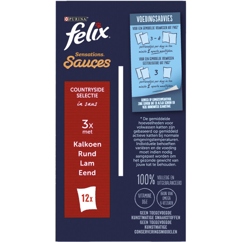 Een afbeelding van Felix Sensations countryside in saus