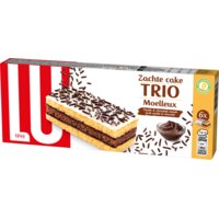 Een afbeelding van LU Zachte cake trio moelleux