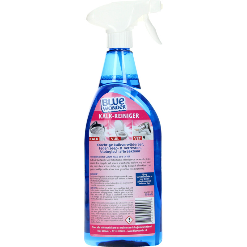 Een afbeelding van Blue Wonder Kalkreiniger