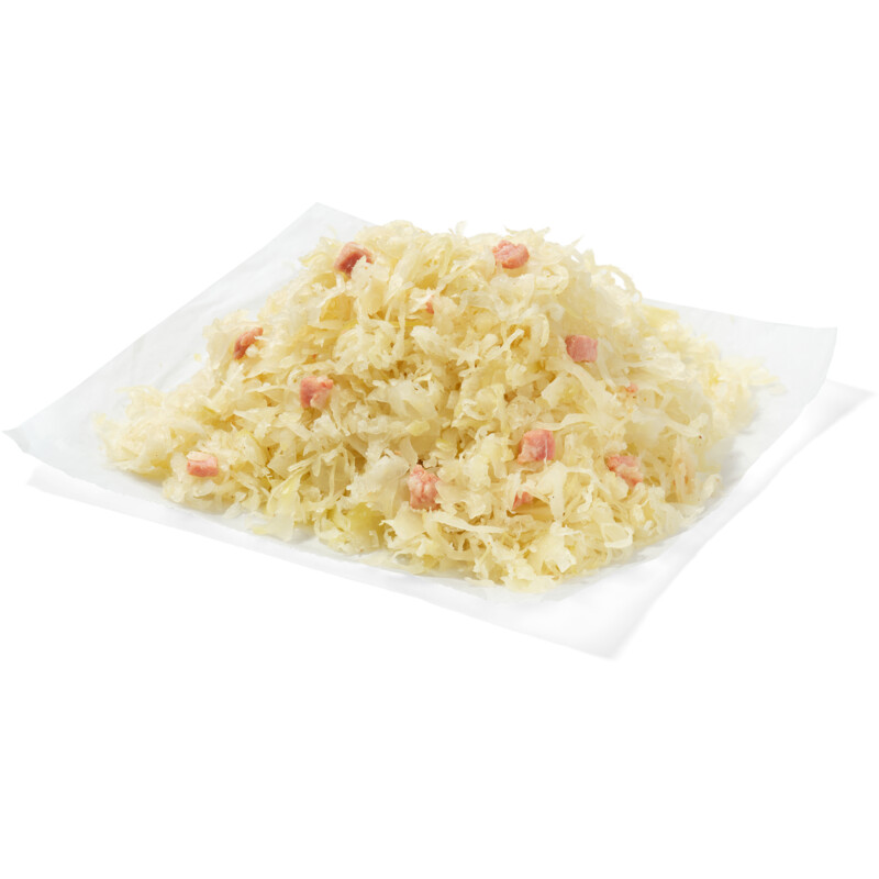 Een afbeelding van AH Gekookte wijnzuurkool met spek