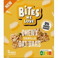 Een afbeelding van BitesWeLove Chewy oat bars vanille