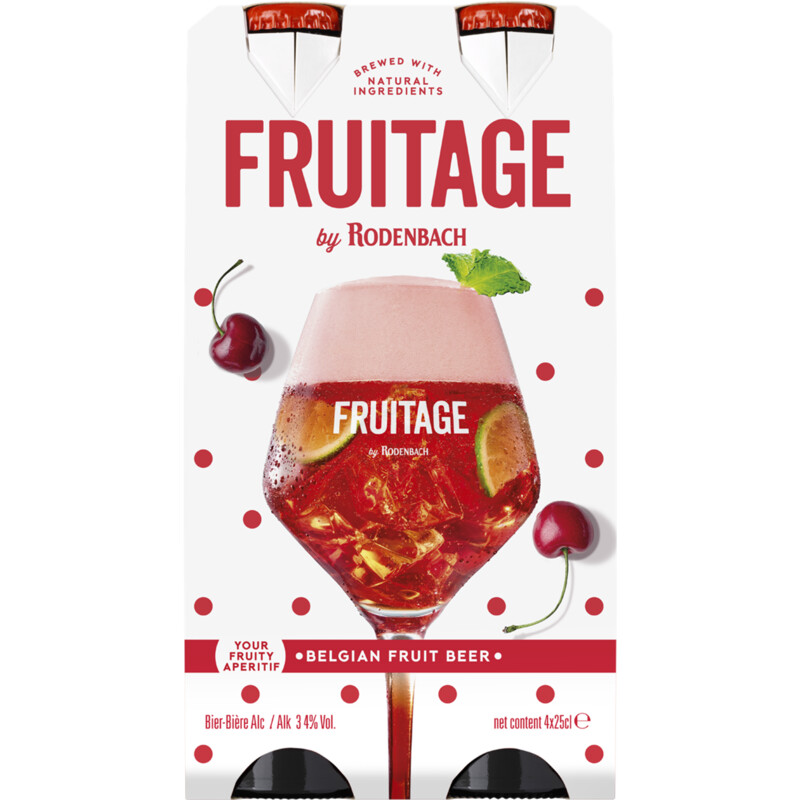 Een afbeelding van Rodenbach Fruitage 4-pack