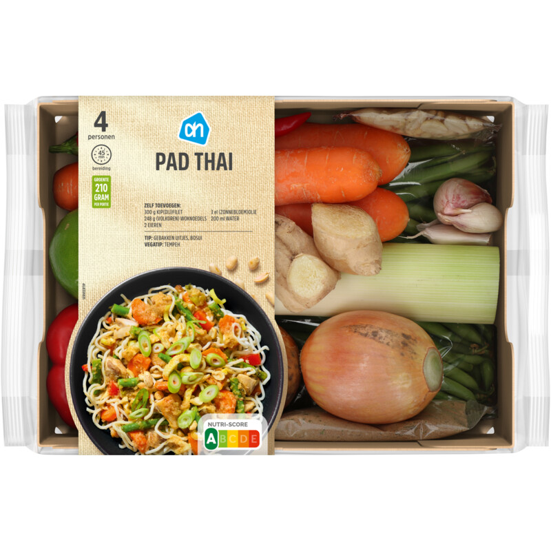 Een afbeelding van AH Pad thai verspakket