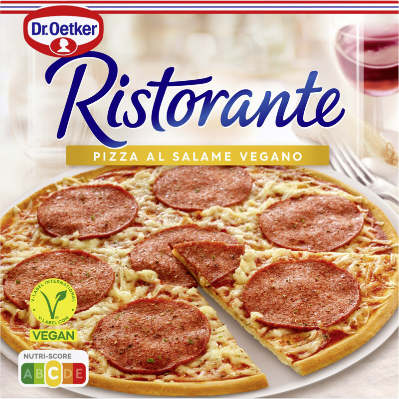 Een afbeelding van Dr. Oetker Ristorante pizza al salame vegano