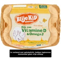 Een afbeelding van Blije Kip eieren Rijk aan vitamine D & omega 3