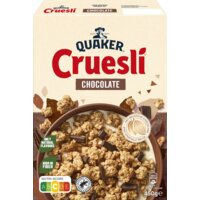 Een afbeelding van Quaker Cruesli chocolate