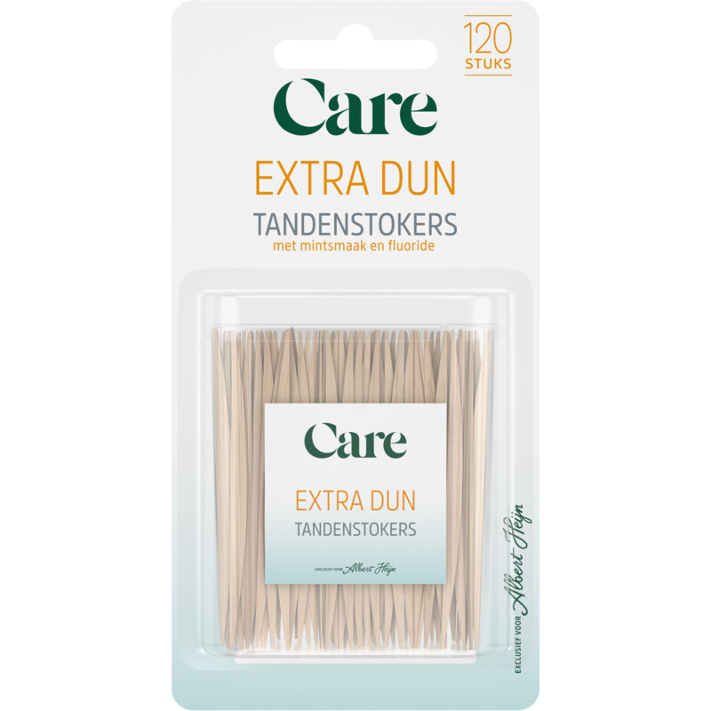 Een afbeelding van Care Tandenstokers extra dun