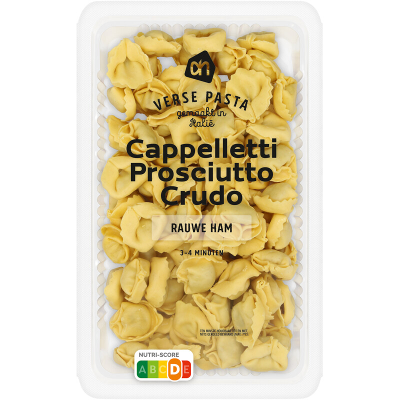 Een afbeelding van AH Cappelletti prosciutto crudo
