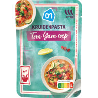 Een afbeelding van AH Boemboe tom yam soep