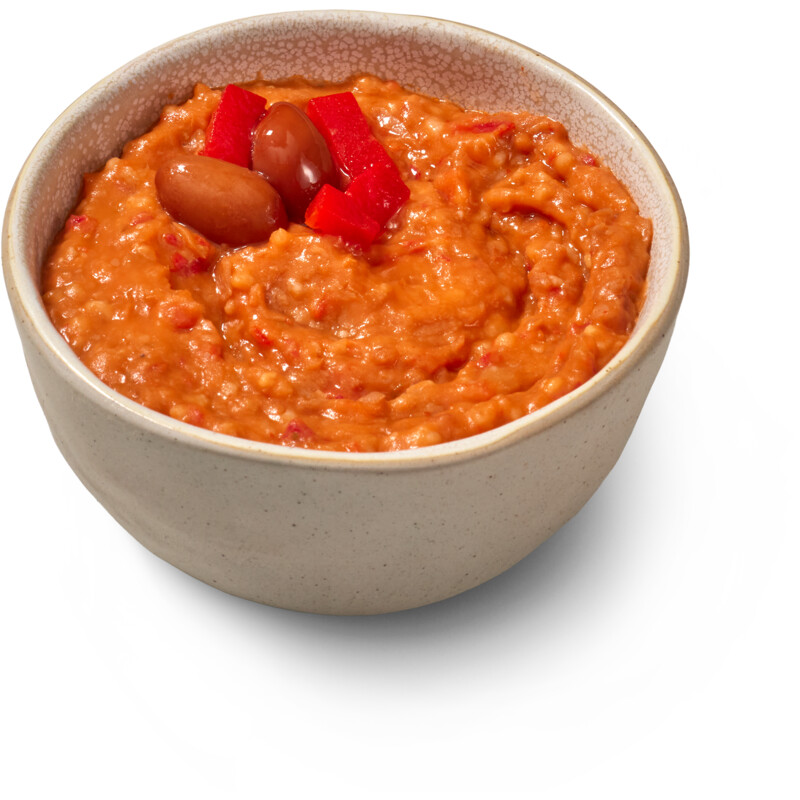 Een afbeelding van AH Terra Plantaardig groentespread paprika