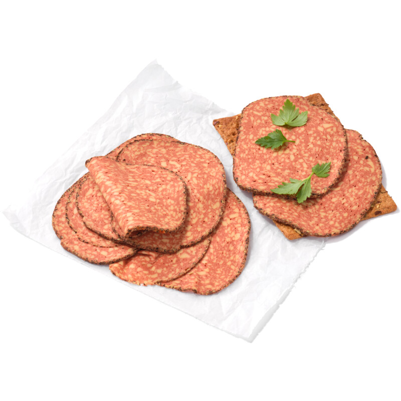 Een afbeelding van AH Terra Plantaardige pepersalami