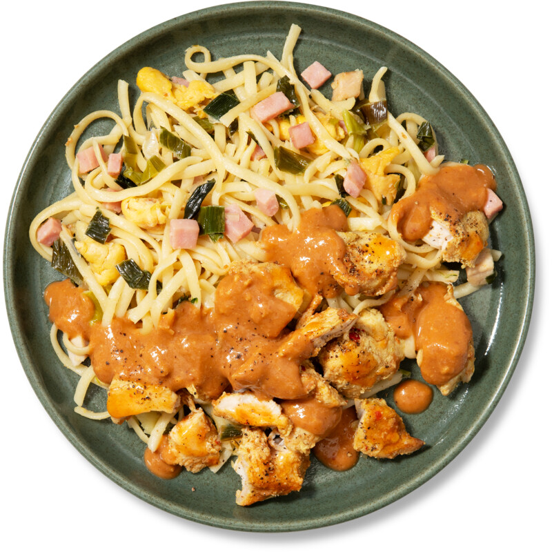 Een afbeelding van AH Bami sate ajam