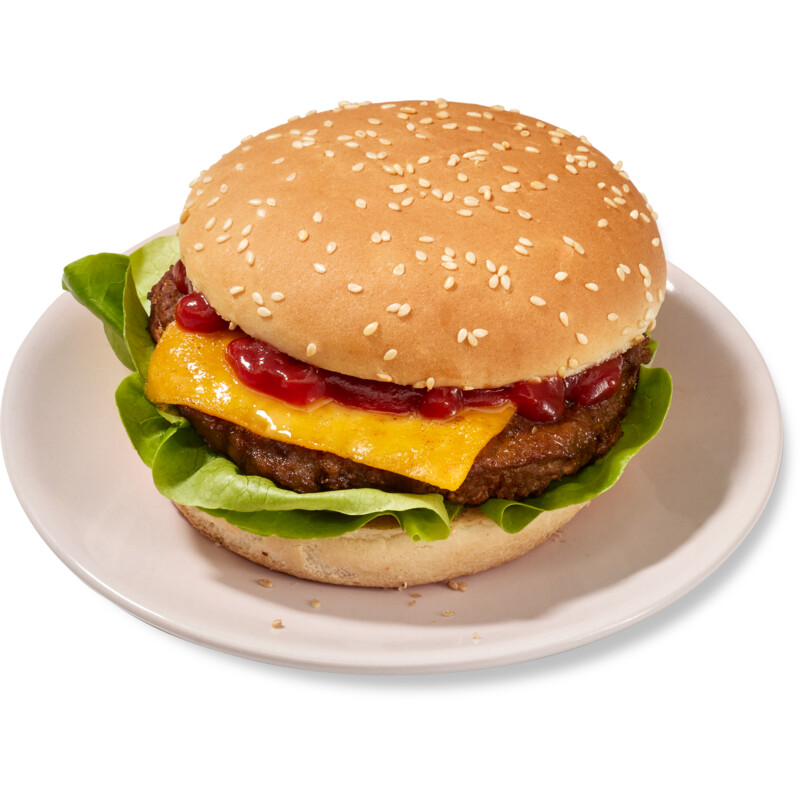 Een afbeelding van AH Broodje cheeseburger