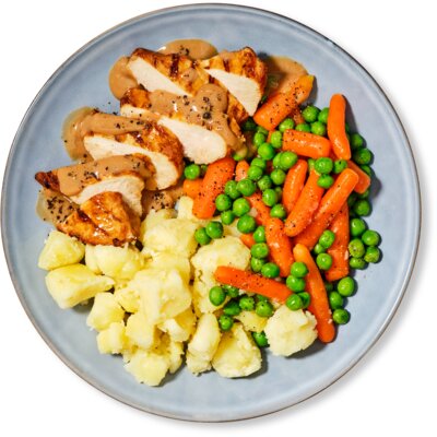 pdp-image-AH Kipfilet pepersaus met wortel en doperwt