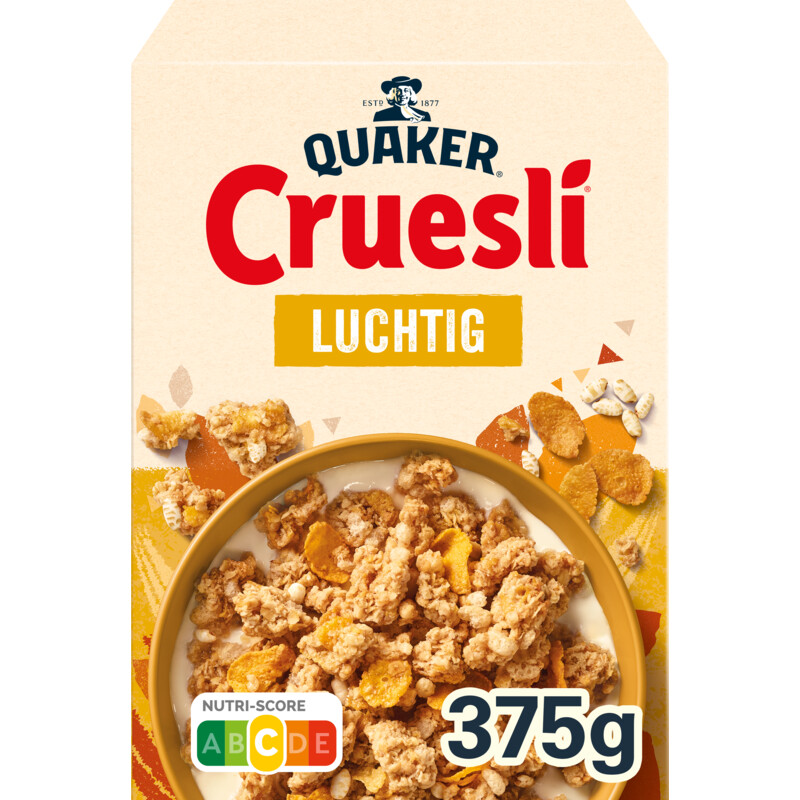 Een afbeelding van Quaker Cruesli luchtig
