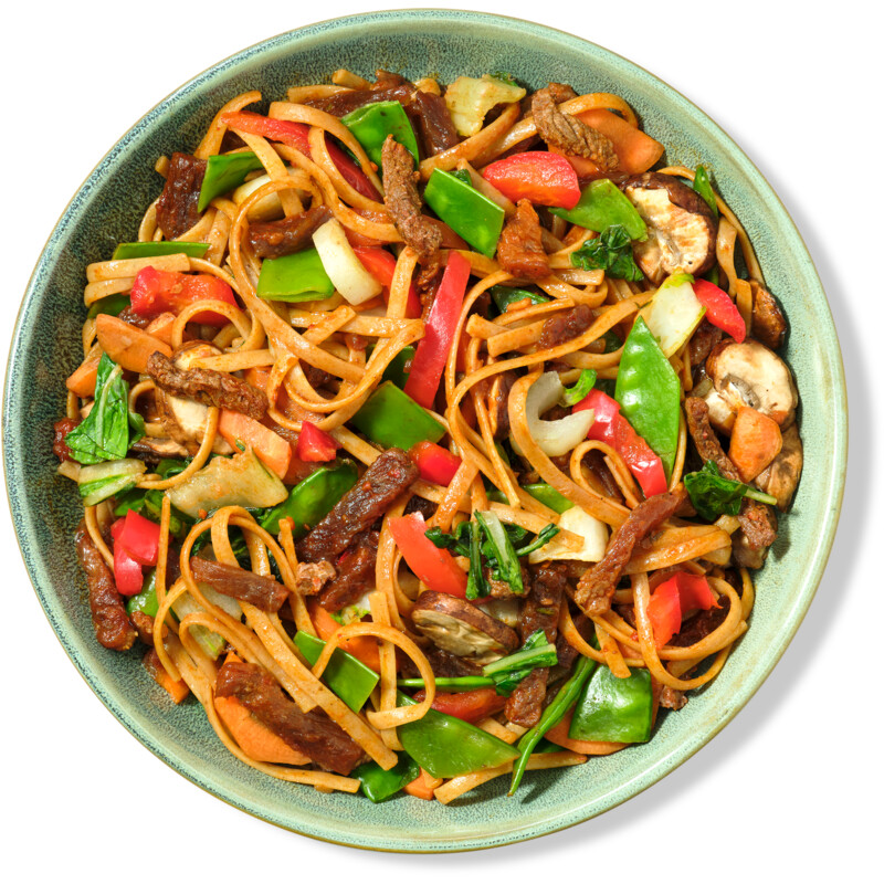 Een afbeelding van AH Stoommaaltijd beef teriyaki