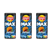 Lay's MAX Paprika snackbox 3-pack