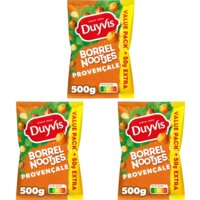 Een afbeelding van Duyvis Borrelnootjes provencale 3-pack