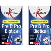 Een afbeelding van Lucovitaal Pre & probiotica 2-pack
