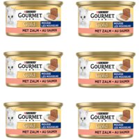 Een afbeelding van Gourmet Gold mousse met zalm 6-pack
