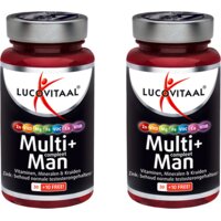 Een afbeelding van Lucovitaal Multi+ compleet man 2-pack