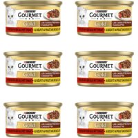 Een afbeelding van Gourmet Gold cassolettes met rund & kip 6-pack