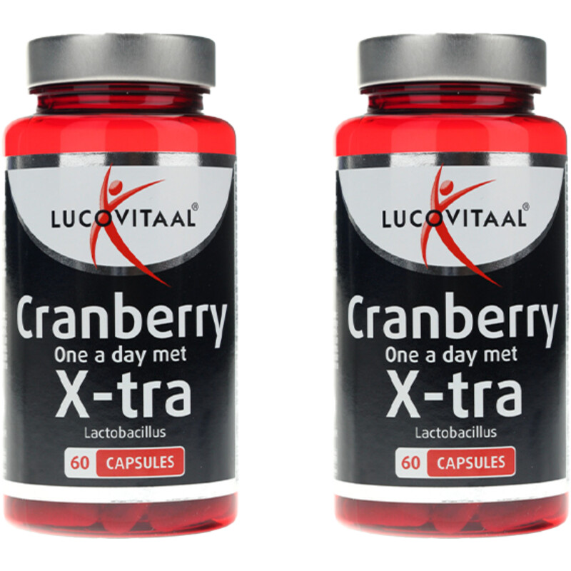 Een afbeelding van Lucovitaal Cranberry met x-tra lactobacillus 2-pack