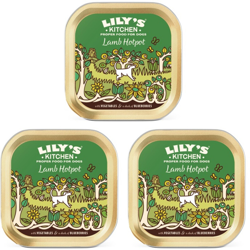 Een afbeelding van Lily's Kitchen Lamb hotpot met lam 3-pack