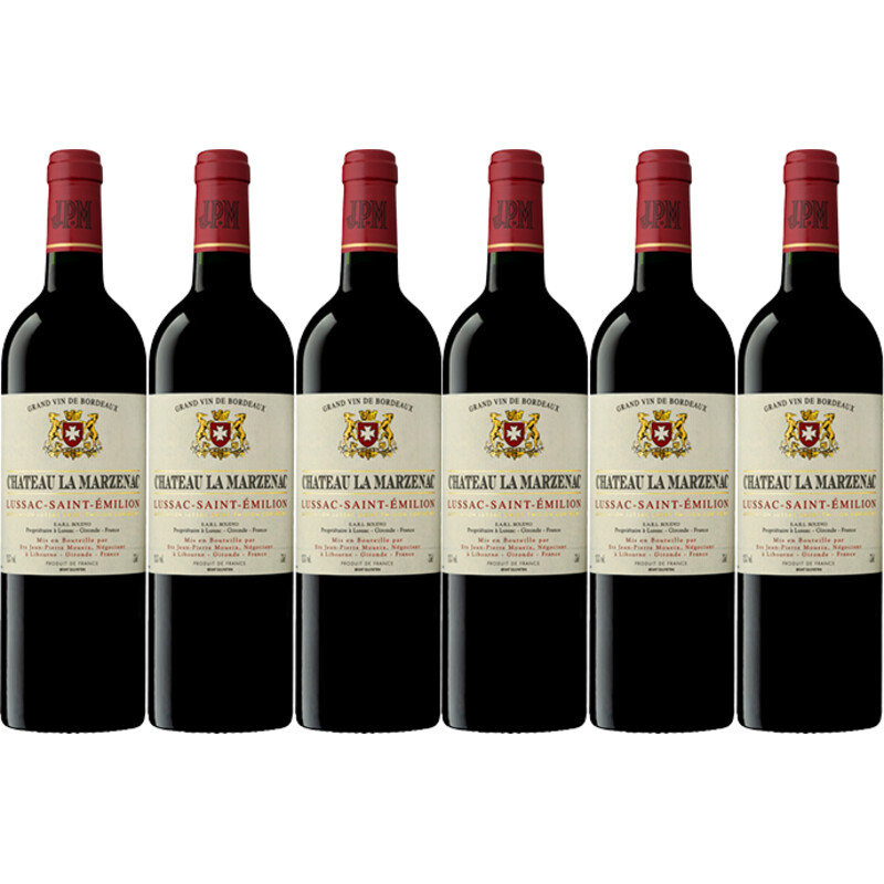 Een afbeelding van Château La Marzenac La marzenac 6 flessen