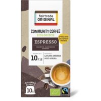 Een afbeelding van Fairtrade Original Community coffee espresso capsules