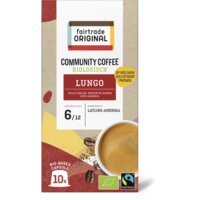 Een afbeelding van Fairtrade Original Community coffee lungo capsules