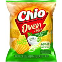 Een afbeelding van Chio Oven chips onion & sour cream