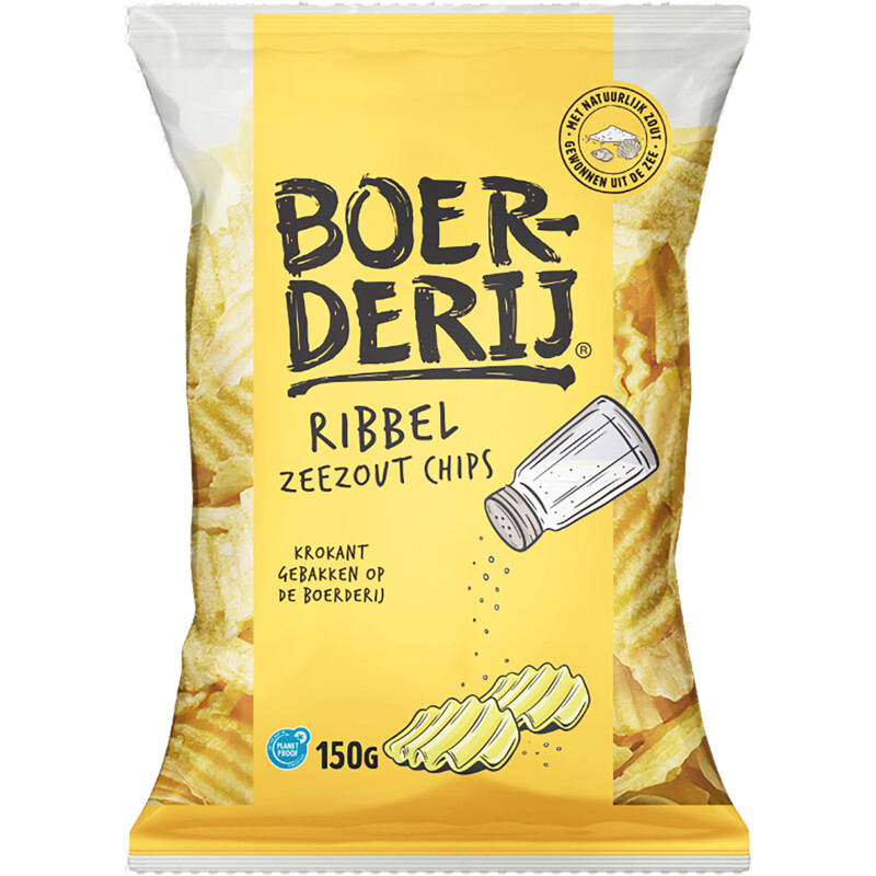 Een afbeelding van Boerderij Chips ribbel