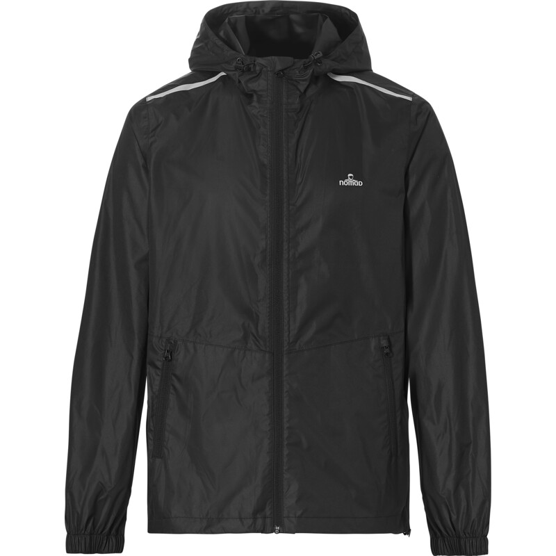 Een afbeelding van Nomad Regenjas heren zwart maat L/XL