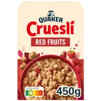 Quaker Cruesli rood fruit
