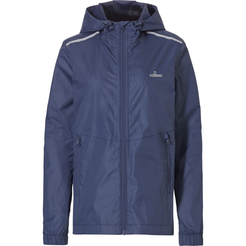 Een afbeelding van Nomad Regenjas dames maat L/ XL donkerblauw