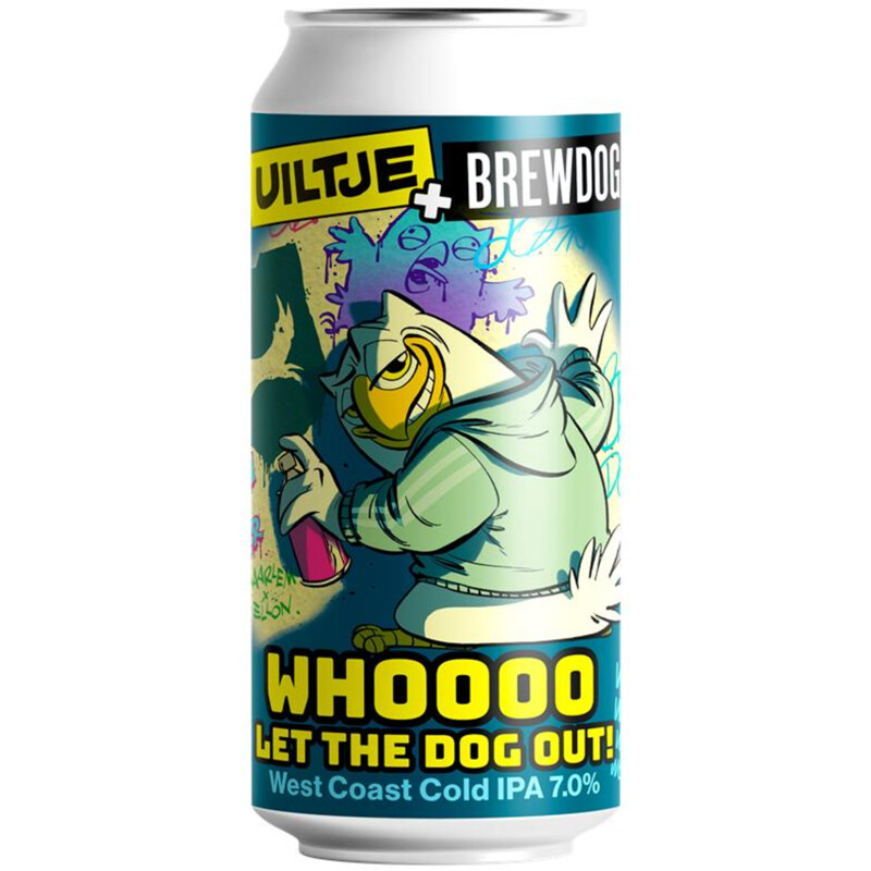 Een afbeelding van Uiltje Brewing + BrewDog whoooo let the dog out