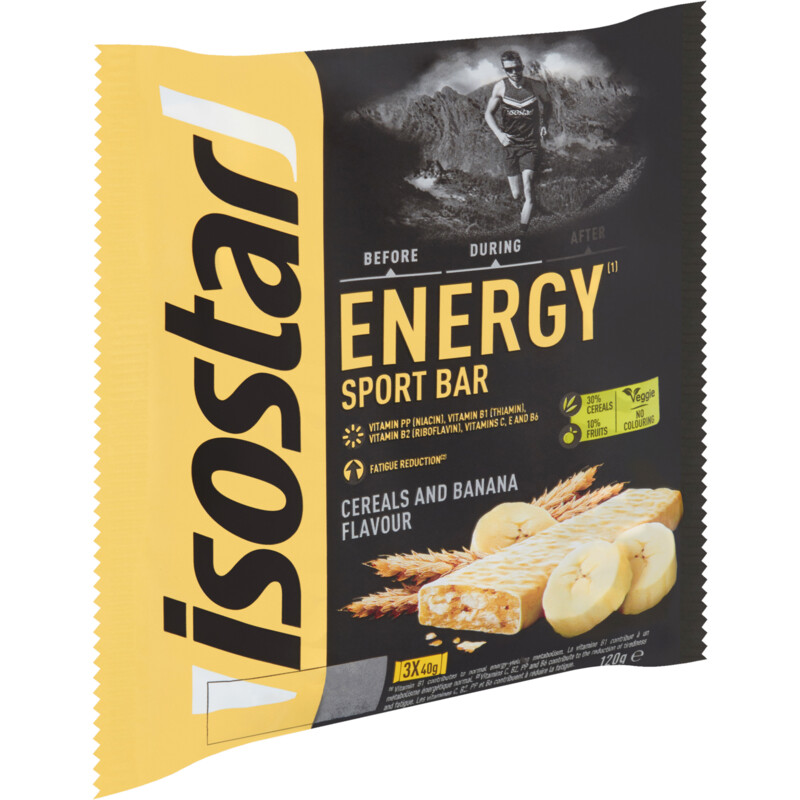 Een afbeelding van Isostar Energy sportbar cereals and banana